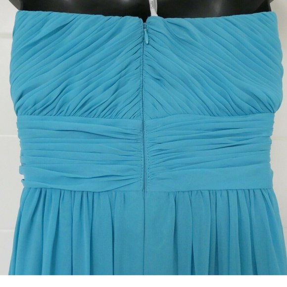 Calvin Klein Strapless Halter Sequin Beaded Dress - Picture 8 of 13